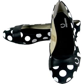 Fred Perry Women's B2051 Polka Dot Flat