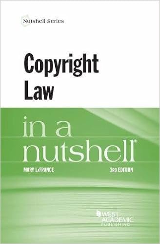 Copyright Law in a Nutshell