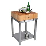 Cucina Laforza Base Only Kitchen Island (Stainless Steel) (30"H x 28"W x 28"D)