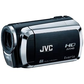 JVC Everio GZ-HM200 Dual SD High-Def Camcorder (Black) by JVC