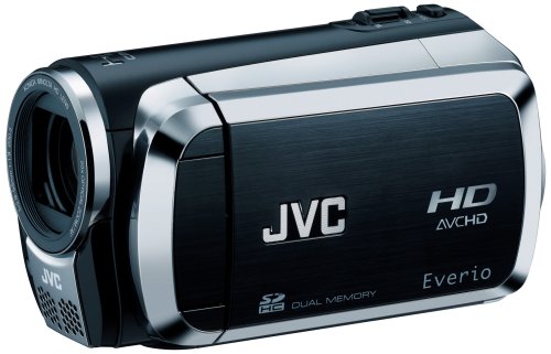 JVC Everio GZ-HM200 Dual SD High-Def Camcorder (Black)