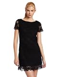 Jax Women's Cap Sleeve Eyelet Dress