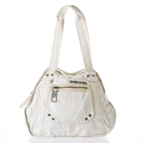 Diesel X Ray ‘Darling’ Women’s Shoulder Bag, Color Light Ecru