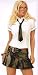 Sexy Vinyl Tantalizing School Girl Costume by Forplay