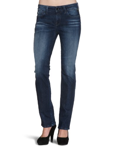 Replay Damen Jeans Niedriger Bund, Pearl WV559Z.000.335 860, Gr. 30/32, Blau (10.5 OZ Soft Preisvergleich
