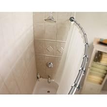 Moen Inspirations Collection Curved Shower Rod
