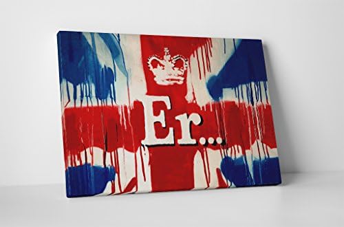 British Flag by Banksy 20x16x1.25