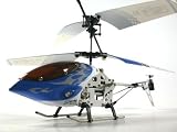 RC Helikopter, Shark V-MAX, 4 Kanal, Alu, blau mit Gyro