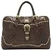 Chocolate Brown American West Old West Single Compartment Briefcase