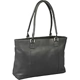 Le Donne Leather Women's Laptop/Handbag Brief (Black)