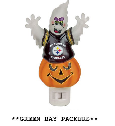 NFL Green Bay Packers Halloween Ghost Night Light
