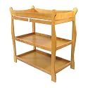 Badger Basket Honey Sleigh Style Baby Changing Table