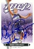 Andrei Kirilenko Autographed/Hand Signed Basketball Card (Utah Jazz) 2003 Upper Deck MVP #186