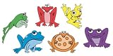 Poly Enterprises Color My Class Poly Frog Spots