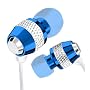 Blue Metal iPod MP3 Earphones