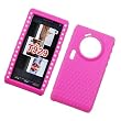 Samsung Memoir T929 T-Mobile Premium Diamond Skin Case Soft Silicone Protector Hot Pink