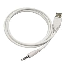Premium White USB Data / Charging Adapter Adaptor for Apple 2nd Generation Shuffle