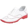 Sesto Meucci Women's Gemini Golf Shoe,White Calf/Fuchsia,8 M US