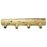 Fireside Lodge 24 inch Cedar Wall Coat Rack with 2 Pegs