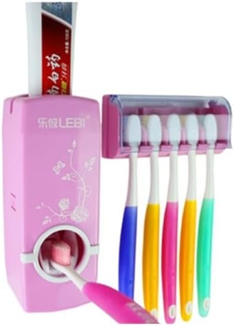 Innovative Toothbrush Rack Automatic Toothpaste Dustproof Toothbrush Rack suits Creative Life Dust Environmental Toothbrush Rack Automatic Toothpaste in 350G