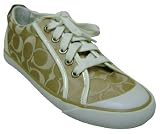 Coach Barrett Signature Light Khaki Tennis Shoes