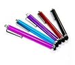 10 Pcs Stylus Set Aqua Blue/Black/Red/Pink/Purple Stylus/styli Touch Screen Cellphone Tablet Pen for iPhone 4G 3G 3GS iPod Touch iPad 2 3 SONY PLAYSTATION PSP PS VITA Motorola Xoom, Samsung Galaxy, BlackBerry Playbook AMM0101US, Barnes and Noble Nook Color, Droid Bionic
