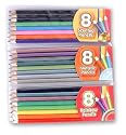 (GRAFIX) 24 Assorted Colouring Pencils