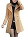 Z-SHOW Women's Double-Breasted Fleece Belted Coat
