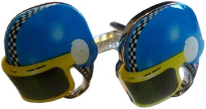 Motorcycle Helmet Cufflinks