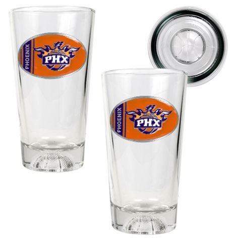 Phoenix Suns Pint Ale Beer Glasses