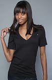 41BoO4QUyRL. SL160  RVCA The Zoey V Neck Tee,T shirts for Women