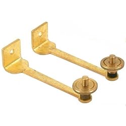 2 French Clock Bell Stand Clockmakers Repair Holders