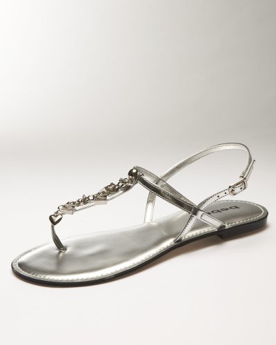 bebe Heart Charm Flat