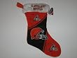 CLEVELAND BROWNS 17" PLUSH CHRISTMAS STOCKING with Team Logo & Team Colors