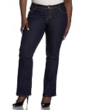 Southpole Juniors' Plus Low-Rise Back Hit Logo Boot Cut Jean