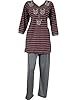 Indiatrendzs Womens Cotton Pyjama set ,Multi-Coloured ,Large