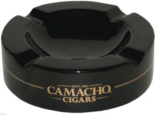 Camacho Ashtray - Ceramic - Original Logo - 7.6'D 2.3' H