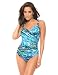 Miraclesuit Cool for Cats Sanibel Blue Hidden Underwire Swimsuit 467363