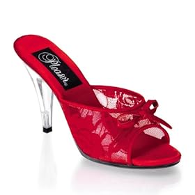 Pleaser Women's Caress-401 Sandal