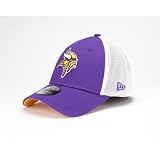 NFL Unisex Adult Minnesota Vikings QB Sneak 3930 Cap (Purple, Medium/Large)