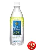 サッポロ おいしい炭酸水レモン 500ml×24本