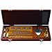 Mitutoyo 516-611, Square Gage Block Accessories Set, Metric, 27 Pieces, w/Wood Case