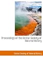 Proceedings of the Boston Society of Natural History