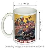 Battle Stations World War Ii US Navy Vintage WW2 COFFEE MUG