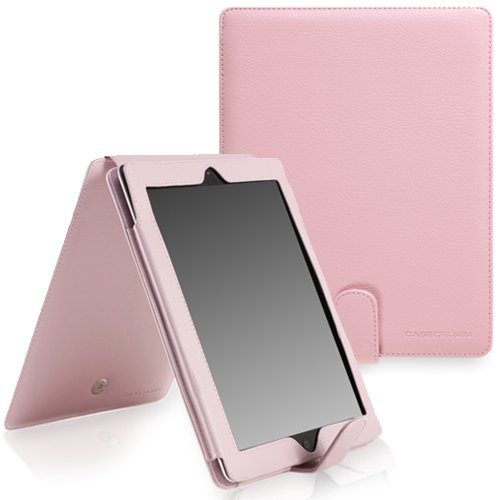 CaseCrown Regal Flip Vertical case (Pink) for iPad 2 / iPad 3 / new iPad (Built-in magnet for Apple Smart Cover's sleep & awake)