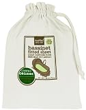 Kushies Organic Jersey Bassinet Fitted Sheet, Off-White Image