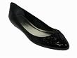 LOEFFLER RANDALL Bianca Patent Flat in Black