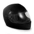 VCAN V136 Flat Black Full Face Helmet (XL)