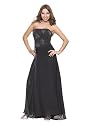Langes Abendkleid im Empire Stil, Farbe schwarz von Astrapahl