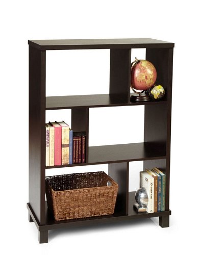 Three Tiers Bookshelf in Espresso Finish Three Tiers Bookshelf in Espresso Finish